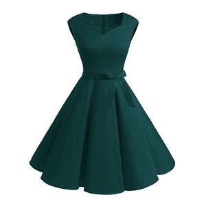 Emerald Green Vintage Dress